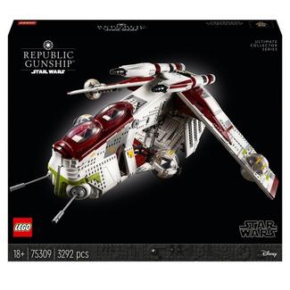 LEGO Star Wars Republic Gunship Kit de Construção Modelo de Construir e Expor da Série Ultimate Collector