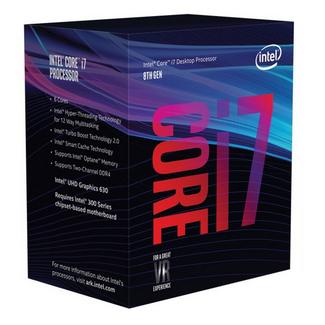Intel Core i7-8700K 3.7GHz 12MB Smart Cache