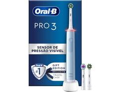 Escova de Dentes Elétrica ORAL-B Pro 3 3700 Azul