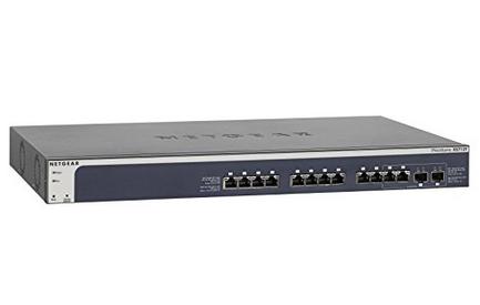 Netgear XS712T Gerido L3 10G Ethernet (100/1000/10000) Preto