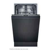 Máquina de Lavar Loiça Encastrável Siemens iQ300 SR63EX24KE 3º Tabuleiro de 10 Conjuntos e de 45 cm – Painel Negro e Inox