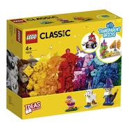 LEGO Classic: Peças Criativas Transparentes