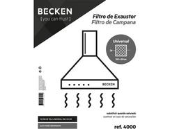 Filtro Exaustor BECKEN Ref.4000 – 100×50