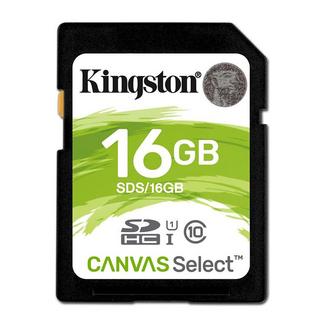 Kingston Canvas Select UHS-1 C10 SDHC 16GB