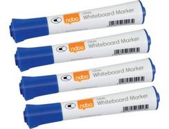 Pack de 10 marcadores c/ponta redonda de 2 mm (azul)