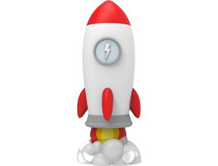 Powerbank MOJIPOWER Rocket (2600 mAh – 1 USB – 1 MicroUSB – Multicor)