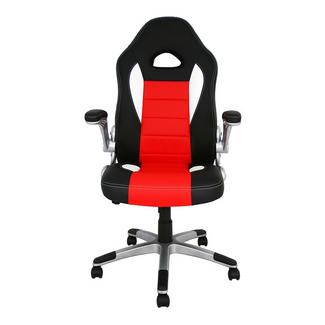 Cadeira de gaming regulável com braços móveis Basics Vermelho