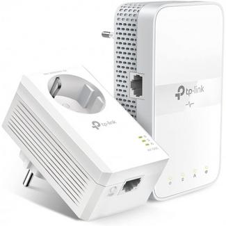 Kit Adaptador Powerline TP-Link AV1000 Gigabit Passthrough ac Wi-Fi – Branco
