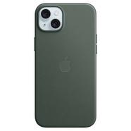 Capa APPLE iPhone 15 Plus FineWoven com MagSafe Verde perene
