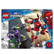 LEGO Marvel Batalha de Robôs do Homem-aranha e Green Goblin 76219 Kit de Construção Presente de Robô Super-Herói para Crianças de 7+ anos