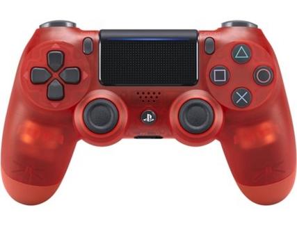 Comando Dualshock Cristal Vermelho – PS4