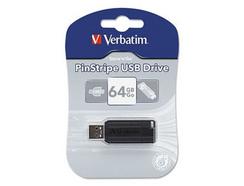 Verbatim Store n Go Pinstripe USB 2.0 64GB Preto