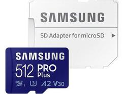 Cartão Memória Samsung Micro MSDPRO Plus 512GB