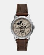 Relógio Disney LE1185 em Pele – Castanho