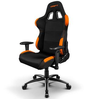 Cadeira Gaming Drift DR100 Preta/Laranja (DR100BO)