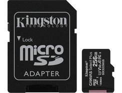 Cartão de Memória KINGSTON 256GB MicroSD Canvas Select Plus 100R A1 C10 + Adaptador