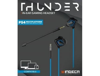 Auriculares Gaming INDECA Thunder (In Ear – Microfone)