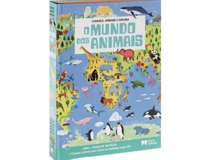 Livro Puzzle O Mundo dos Animais de vários autores