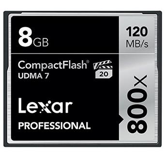 Lexar CompactFlash Professional 8GB 800x