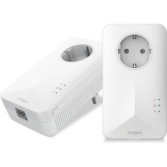 Adaptador PowerLink STRONG – POWERL1000 Duo EU V2 (Branco)