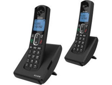 Telefone ALCATEL F680 Duo Preto