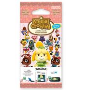 Jogo Pack 3 Cartões Amiibo Animal Crossing HHD