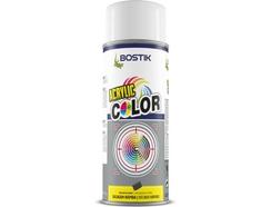 Cor 9010 Branco BOSTIK Acrylic Ral Mate 400 ml