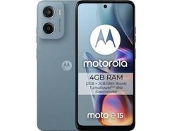 Smartphone MOTOROLA Moto E15 (6.67” – 2 GB – 64 GB – Azul Claro)