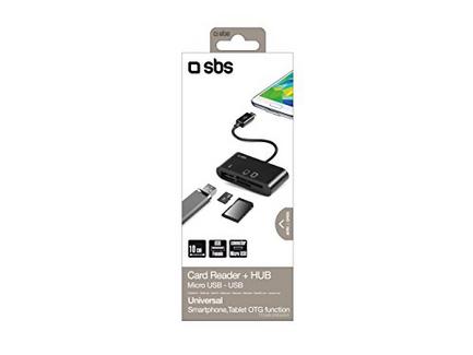 Leitor de Cartões SBS Micro USB