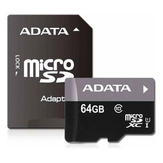 Cartão de Memória MicroSD ADATA UHS-I Class10 64GB