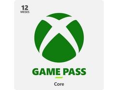 Cartão MICROSOFT Xbox game Pass Core 12M (Formato Digital)