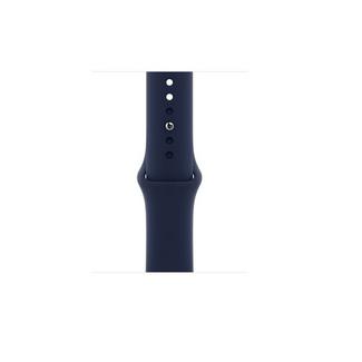Bracelete desportiva azul profundo para Apple Watch de 44 mm Azul