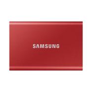 Samsung T7 SSD Externo PCIe NVMe USB 3.2 1TB Vermelho Metálico