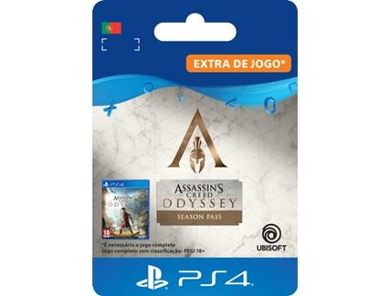 Cartão PS4 Assassin’s Creed Odyssey Season Pass