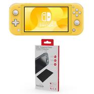 Nintendo Switch Lite Amarela + Rainbow SWL Protetor Vidro Temperado