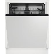 Máquina de Lavar Loiça Encastre BEKO Autodose DIN36420AD (14 Conjuntos – 59.8 cm – Painel Preto)