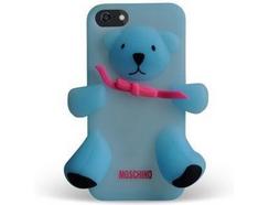 Capa MOSCHINO Bear Gennarino iPhone 5, 5s, SE Azul