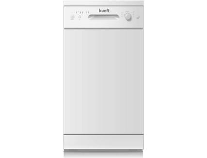 Máquina de Lavar Loiça KUNFT KDW5137 (9 Conjuntos – 44.8 cm – Branco)
