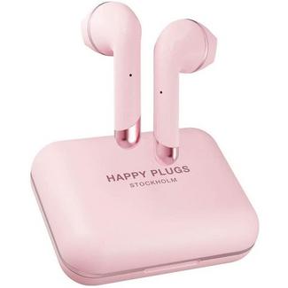 Auriculares Bluetooth True Wireless HAPPY PLUGS AIR 1 Plus (In Ear – Rosa)