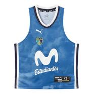 Puma – T-shirt de Criança 1.º Equipamento Movistar Estudiantes 2024-2025 Azul 7-8 Anos/128