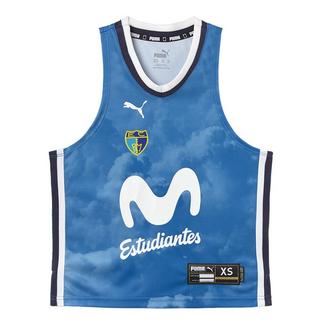 Puma – T-shirt de Criança 1.º Equipamento Movistar Estudiantes 2024-2025 Azul 7-8 Anos/128