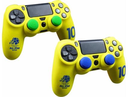 Kit Silicone Futebol Amarelo – PS4