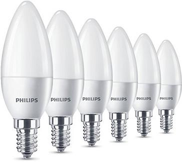 Lâmpadas Philips E14 5.5W Pack 6