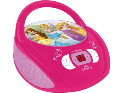 Leitor Rádio/CD Disney Princess RCD108DP Rosa