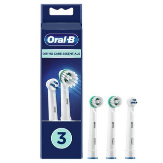 3 unidades de cabeças de recarga Oral-B Orthocare