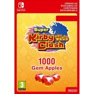 Cartão Nintendo Switch Super Kirby Clash – 1000 Gem Apples (Formato Digital)