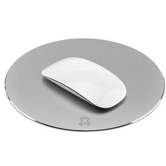 XtremeMac round aluminum mouse pad silver
