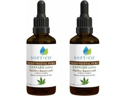 Pack de 2 Óleos SOFT&CO Puro de Cannabis (50 ml)