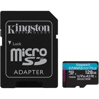 Cartão de Memória MicroSD KINGSTON Canvas Go Plus (128 GB – 170 MB/s)