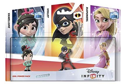 Figura DISNEY Infinity Girl: Power Pack (Pack 3 Figuras)